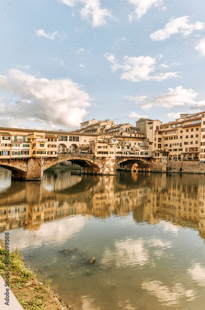 Obraz premium Ponte Vecchio skyline, Florence.