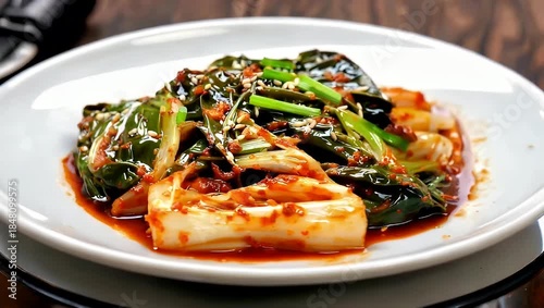 Delicious Kimchi - A Spicy and Flavorful Korean Side Dish.