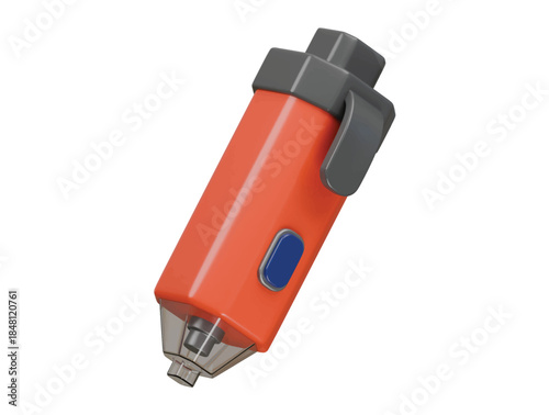 voltage tester icon 3d illustration render