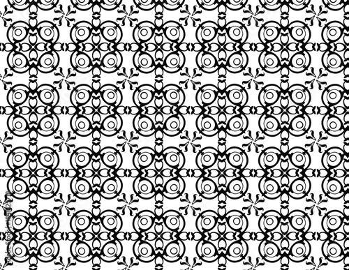 seamless pattern with floral elements