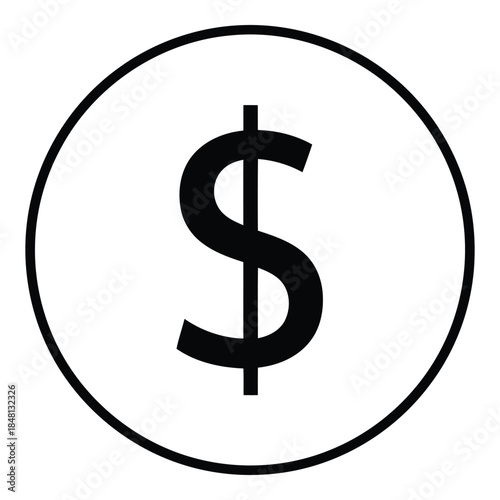 Dollar sign symbol