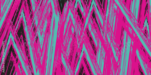 Car sticker wrap banner abstract sporty lines pink blue greenish grunge color combination brush storm thunder modern pattern racing motorsport.