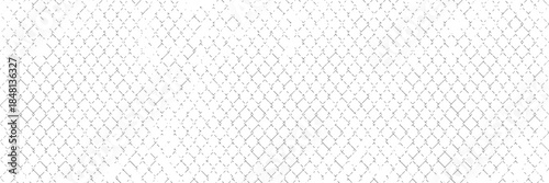 Steel wire chain link fence seamless pattern. Metal lattice with rhombus, diamond shape silhouette. Grid fence background.