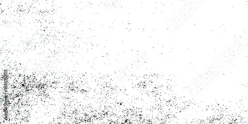 Vintage gray concrete wall texture with abstract ink splashes and wet paint drops on a dirty stone surface creates an old grunge paper backdrop pattern