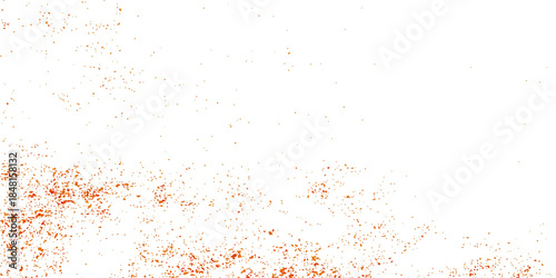 A grunge watercolor background featuring a red ink splat and paint splash design with a textured paper pattern and dusty wall frame