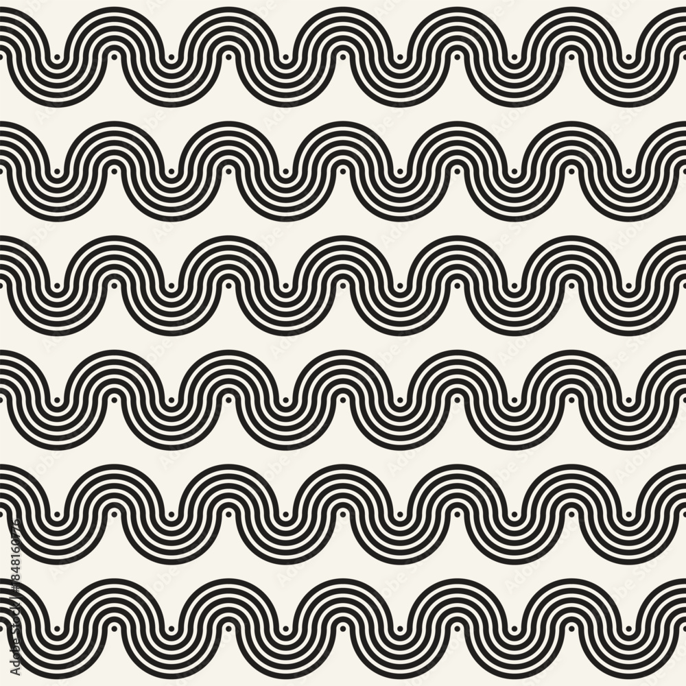 Fototapeta premium 029 a • Geometric vector seamless patterns to EPS