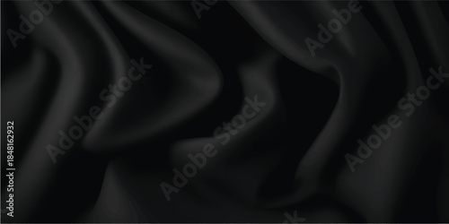 Elegant Abstract Liquid Wave Background Inspired by Luxurious Silk and Velvet Fabric with Wavy Folds and Soft Grunge Texture