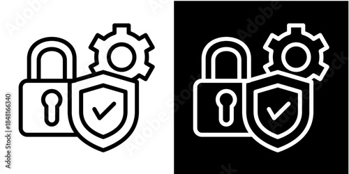 Lock Iconset White Style Colection