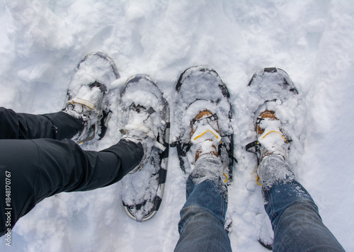 Photos Snowy snowshoes, Durango, Colorado, USA