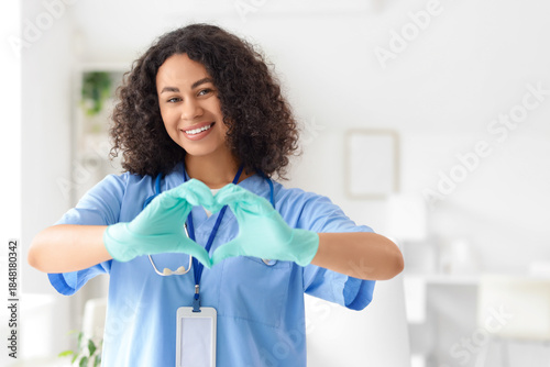 Female African-American med...
