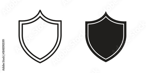 Durable icon for website, thin line icons. vector logo design