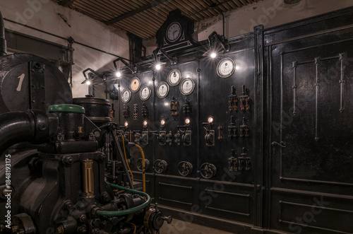 Power station of a historic bunker.