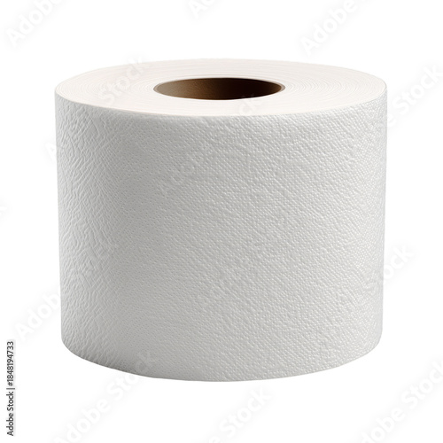 Simple Roll of White Paper Towel Placed on a Flat Surface in a Clean Kitchen