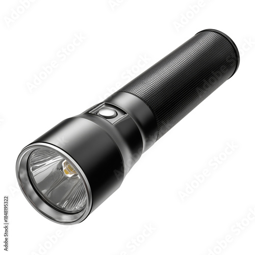 Bright Flashlight With Textured Handle for Easy Grip and Use at Night