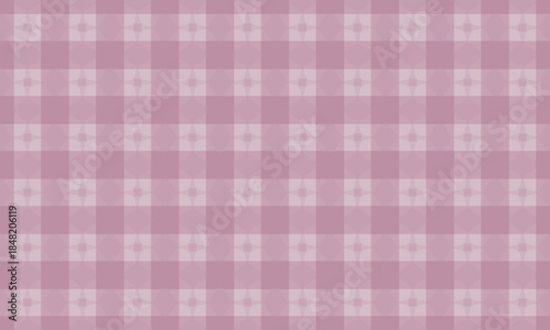 Soft Pink Gingham Pattern Background
