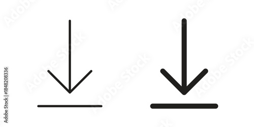 External link icons. Minimal logo design element, vector illustration.