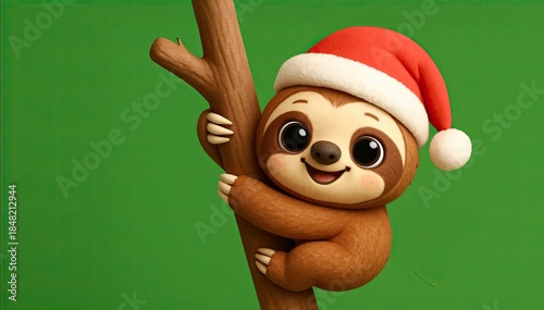 Cute Cartoon Christmas Slot...