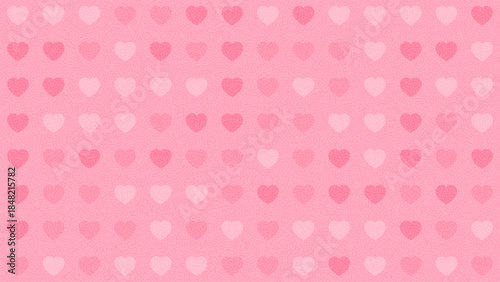 Pink heart pattern background. Valentines Day texture. Love celebration concept for greeting card, wrapping paper, wedding invitation, textile design.