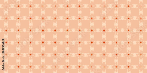 Elegant Peach Pattern with Subtle Floral Details