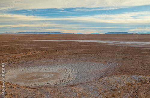 Dry and Desolate View of the Altiplano