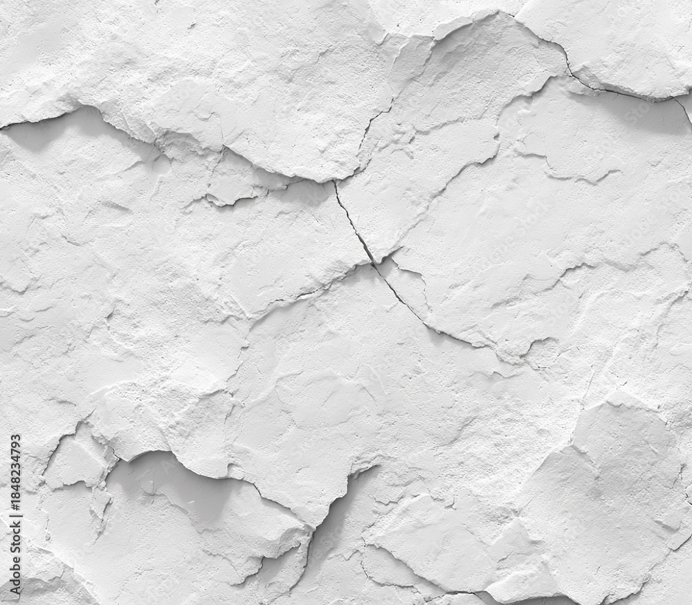 Obraz premium Textured Stone: A detailed view of weathered stone surface, revealing the intricate patterns and textures. capturing the essence of time, age, and the raw beauty of natural stone.
