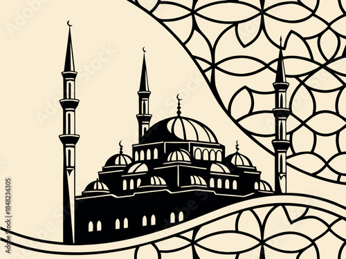 Ramadan Kareem Eid poster design 