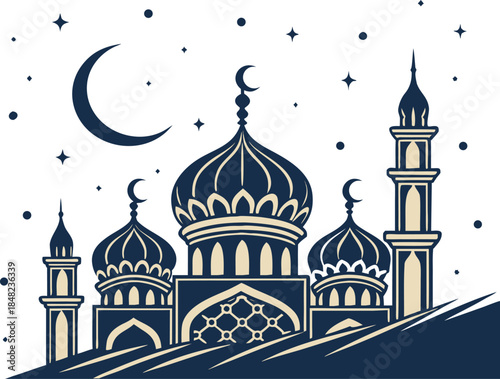 Ramadan Kareem vector design 