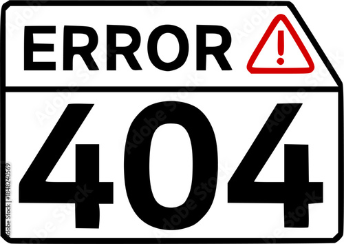 error 404 isolated icon. simple element illustration from programming concept icons. error 404 editable logo sign symbol design on white background. can be use for web and mobile