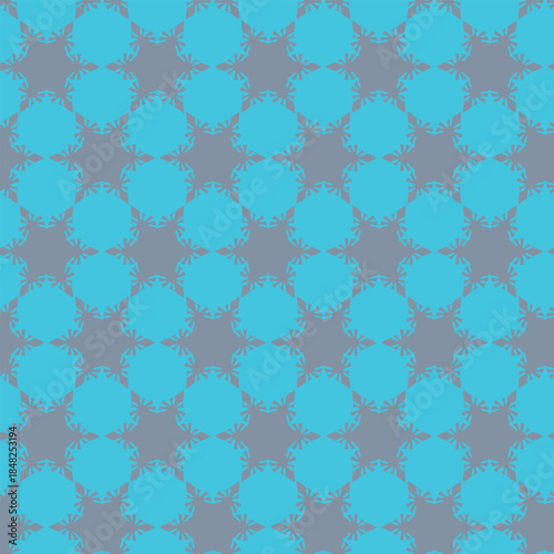 Winter seamless pattern with snowflakes, holiday background. Vector illustration for fabric, textile wallpaper, posters, gift wrapping paper. Christmas vector illustration. Falling snow.