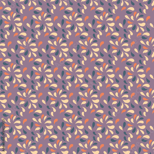 Seamless leaf pattern. Tropical leves wallpaper. Endless background. Vector hand drawn design for fabric, textile, wallpaper, poster, cover, invitation. Trendy print. Ornament with twigs.