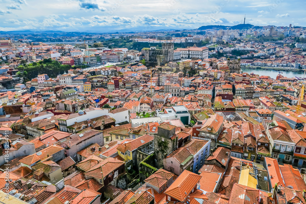 Obraz premium ポルトの美しい街並み