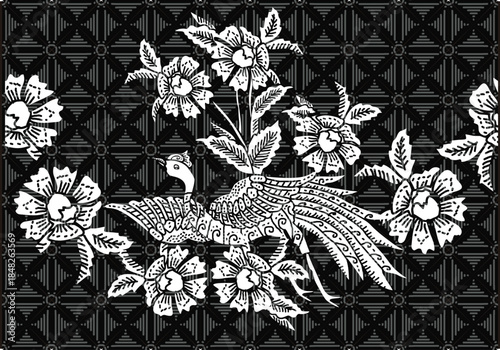Bird motifs for various motifs, inspiration for Indonesian batik motifs