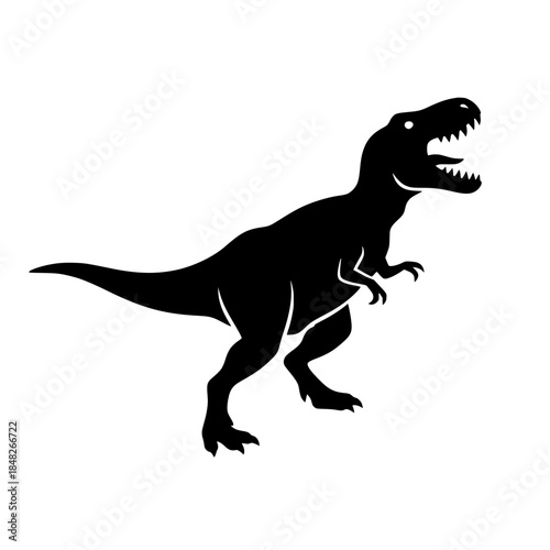 T-Rex Dinosaur Silhouette Tyrannosaurus Rex Icon