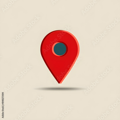Free Download Location pin icon flat vector illustration design - GFXLoad