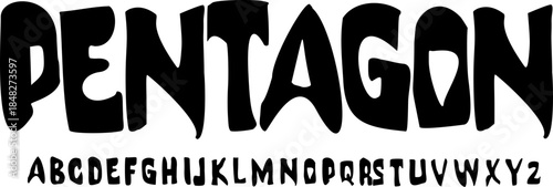 This font can be used for modern graphic design