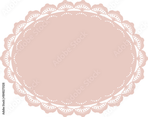 Doily Frame Ornamental Border