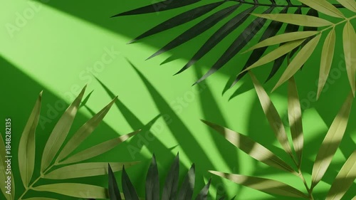 Shadows Danced by Flickering Candlelight with shadows cast by geometric objects effect green screen dynamic shadows style featuring
