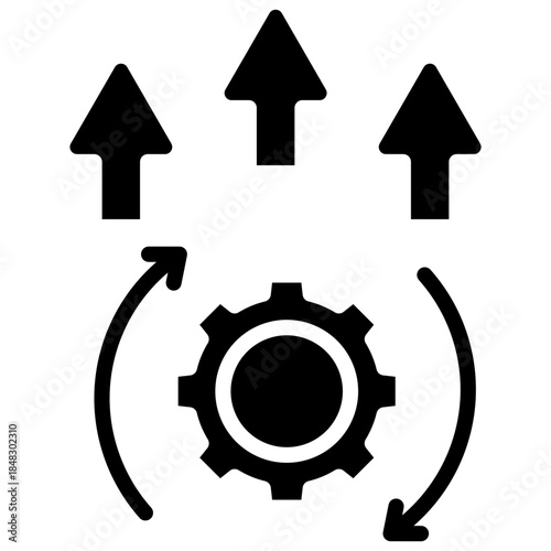 Continuous improvement Icon