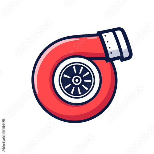 Japanese Turbo Logo Design Very Cool