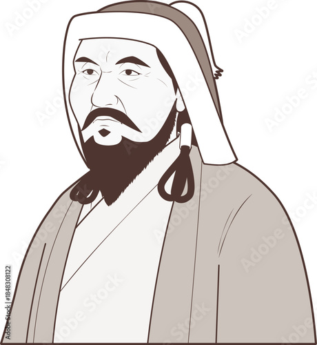 昔の元寇皇帝っぽい人