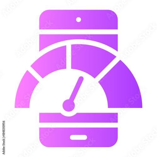 smartphone gradient icon