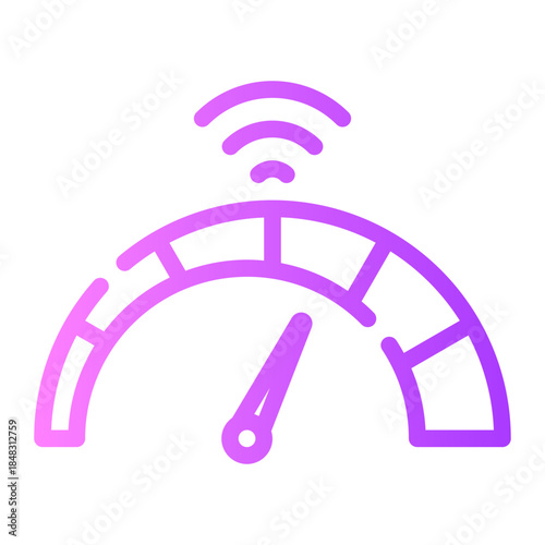 wifi gradient icon