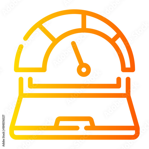 laptop gradient icon