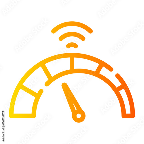 wifi gradient icon