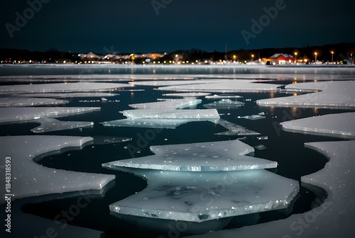 night view of the city