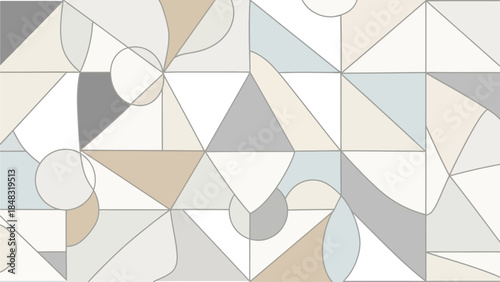 Minimalist line art drawing of a delicate plant branch with leaves and abstract dotted patterns.