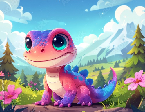 dragon in the forest