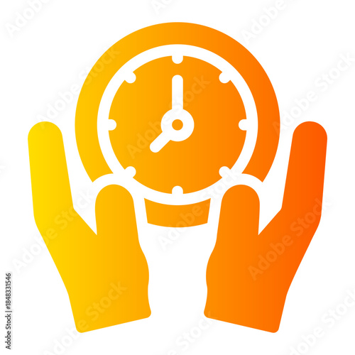 hands gradient icon