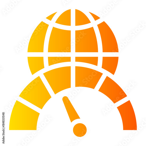 internet gradient icon