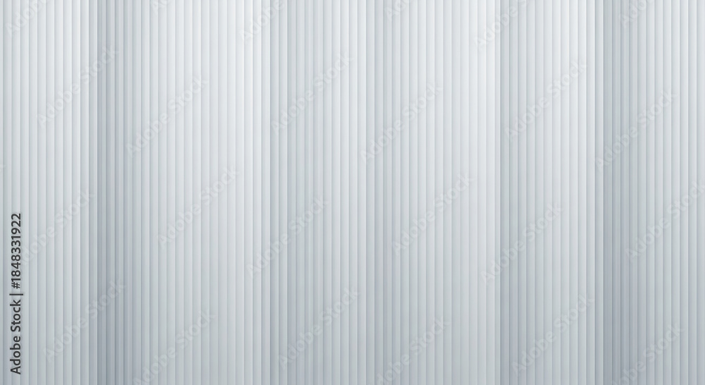 Obraz premium Subtle Vertical Ribbed Texture Abstract Light Gray Background image